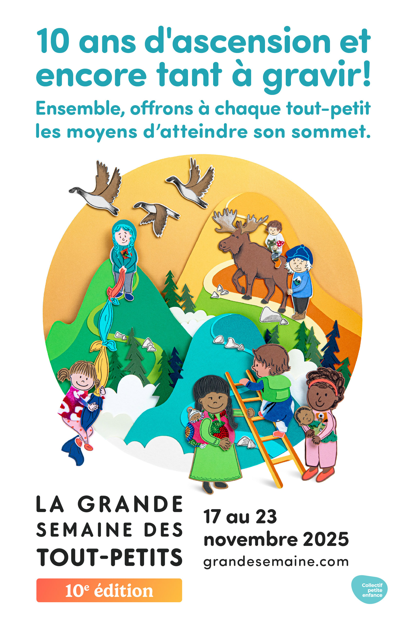 Affiche GSTP (FR) - Grande semaine des tout-petits