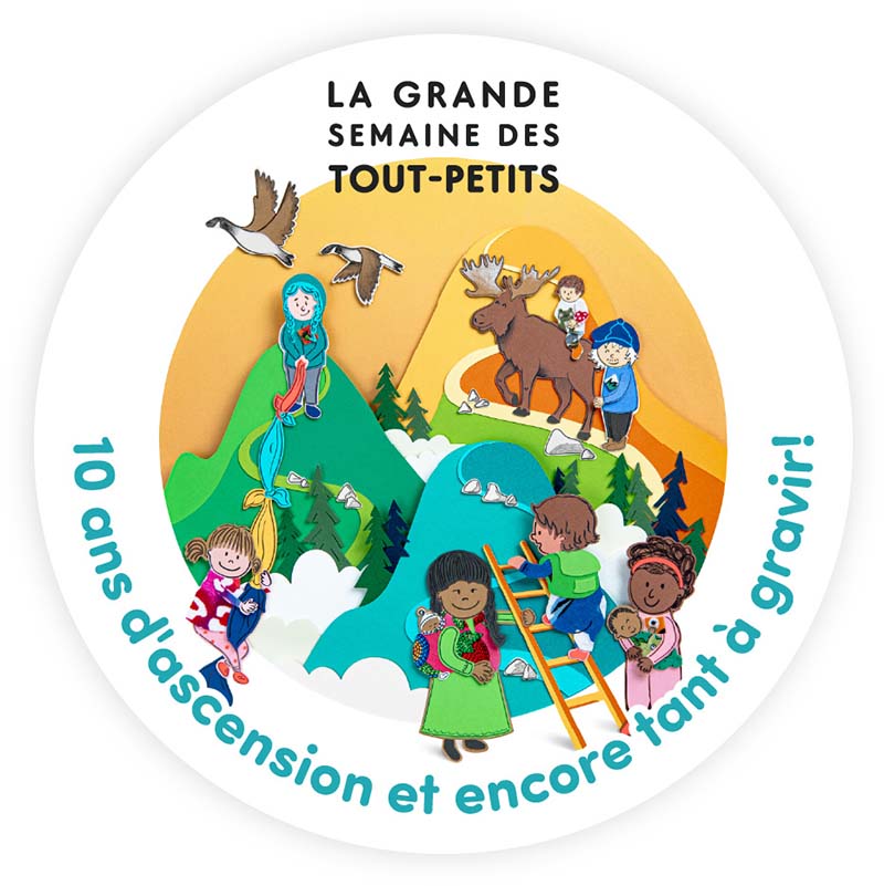 Autocollant GSTP (FR) - Grande semaine des tout-petits