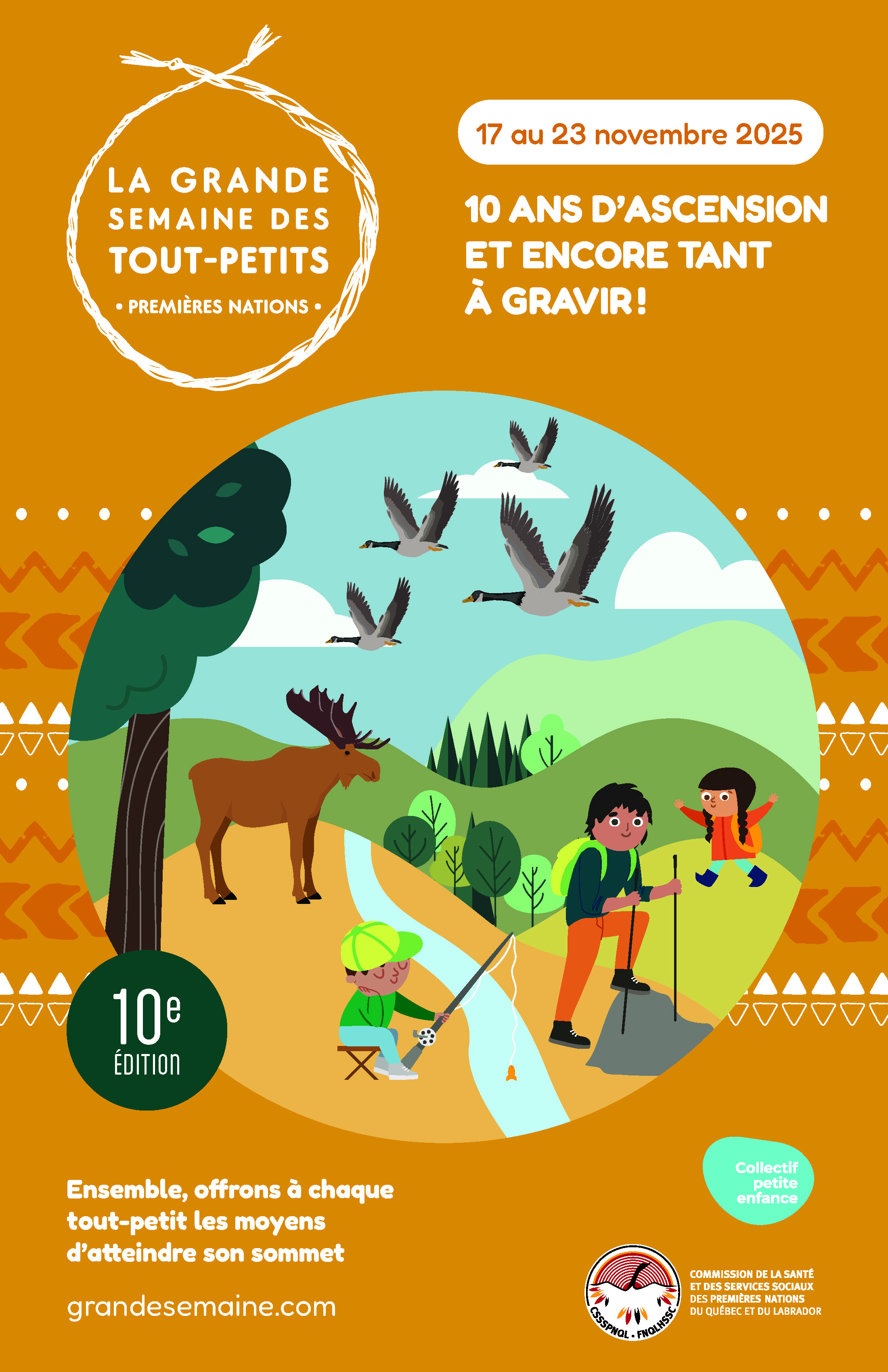 Affiche GSTP - Premières Nations (FR) - Grande semaine des tout-petits